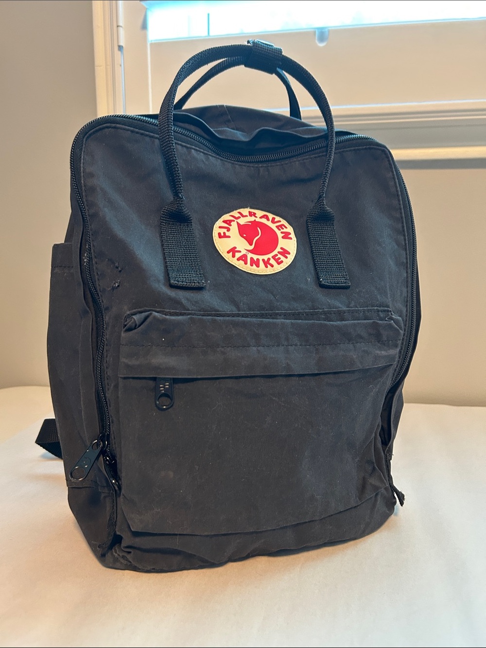 Fjallraven Kanken Black Backpack